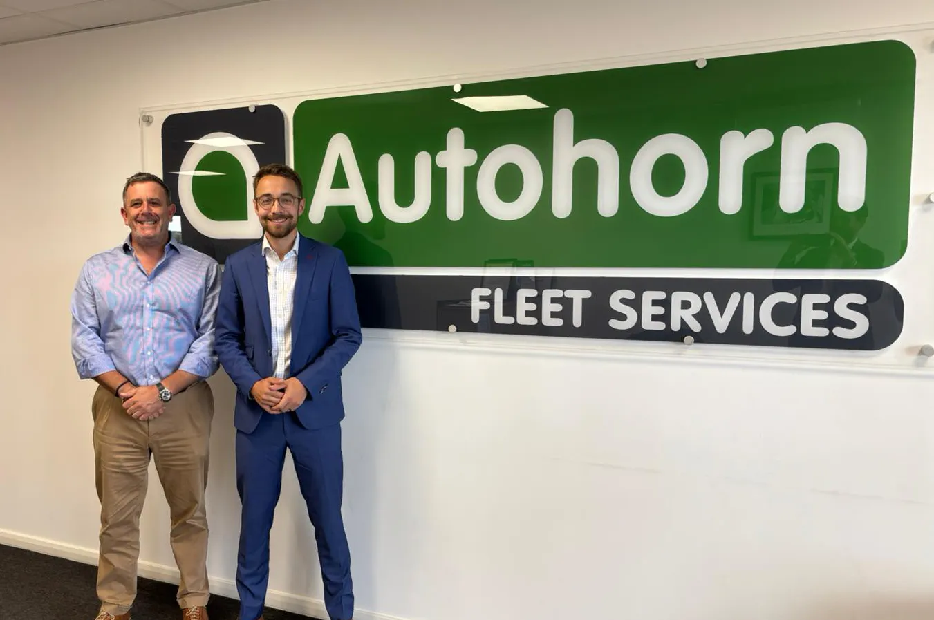 Luke Charters MP visits Autohorn Fleet Services in York as part of the BVRLA's Industry Champions programme